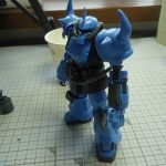 素組みと合わせ目検証［HG プロトタイプ グフ 戦術実証機］2