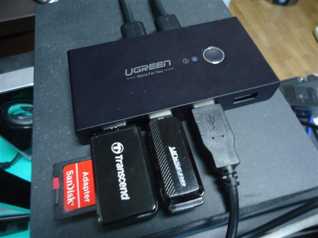 UGREEN 3.0 高速転送 USB 切り替え PC2台用 レビュー – マゴトログ ...
