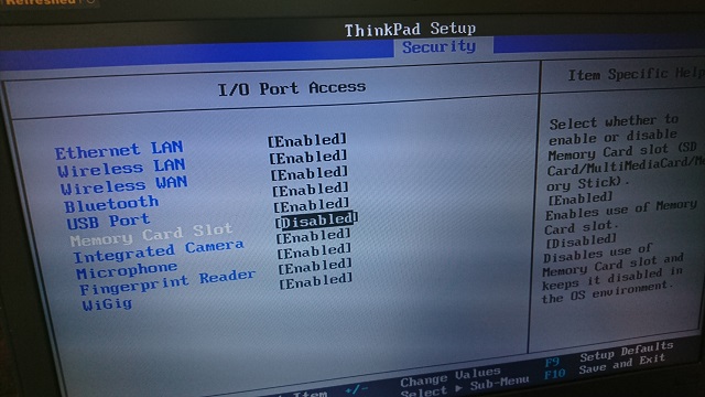 ThinkPad X260 SDカードが認識されない時の対処法