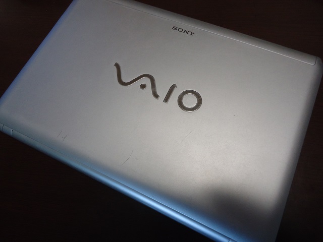 10年前のノートパソコンにSSDを換装（SONY VAIO Yシリーズ）