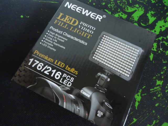 Neewer ビデオライト176 LED球レビュー – マゴトログ シュミニイキル