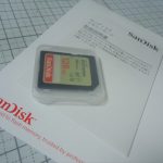 SanDisk Extreme 128GB class10 UHS-1 U3 V30 開封とベンチマーク