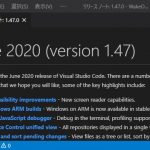 VisualStudioCode 1.48 気になった機能レビュー