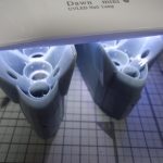 3Dプリンター 1/1200 ムサイ改型ワルキューレ 製作日誌（5日目）機関部の印刷（後編）