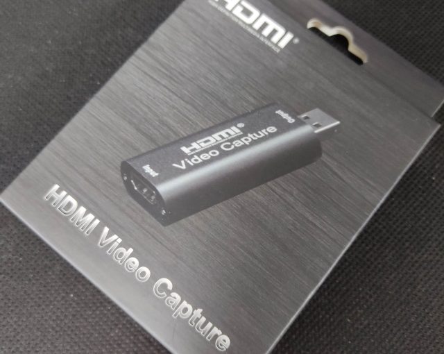 格安 HDMIキャプチャーデバイスを買ってみた