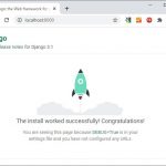 Python for Windows + Djangoを利用できるようにする手順