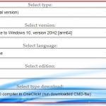 Windows10 ARM64版のインストールイメージをダウンロードする方法