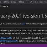 VisualStudioCode 1.54 気になった機能レビュー
