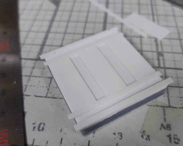 3Dプリンター ムサイ改型ワルキューレ 製作日誌（40日目）反ってしまったパーツの修復