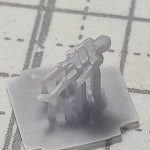 3Dプリンター 1/144 ジオン兵 ノーマルスーツ 製作日誌（2日目）デザイン改良