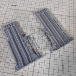 3Dプリンター ムサイ改型ワルキューレ 製作日誌（53日目）艦橋接続パーツの再印刷（其の弐）