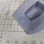 3Dプリンター ムサイ改型ワルキューレ リメイク日誌（２日目）コックピット部の造形