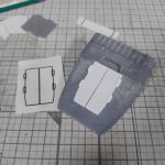 3Dプリンター ムサイ改型ワルキューレ リメイク日誌（５日目）ハッチのプラ板工作