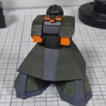 3Dプリント 1/144 サイコミュ試験型ザク製作日誌（24日目）マスキングテープで塗分け塗装