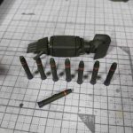 3Dプリント 1/144 サイコミュ試験型ザク製作日誌（35日目）腕パーツのデカール貼り