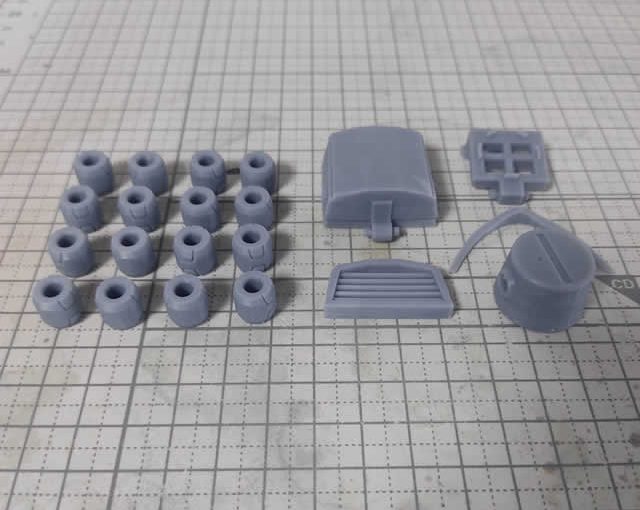 3Dプリント ザクヘッドを改造してグフヘッド製作日誌（番外編１日目）量産型グフを製作