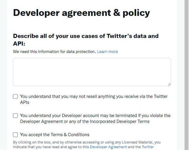 Twitter API 利用申請時のユースケースの書き方