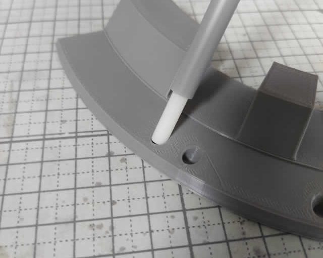 3Dプリント 閃光のハサウェイ CARGO PISA（カーゴ・ピサ）製作日誌（10日目）ブースター内部の造形（中編）