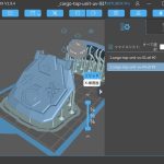 3Dプリント 閃光のハサウェイ CARGO PISA（カーゴ・ピサ）製作日誌（２日目）サイズ調整のテスト印刷