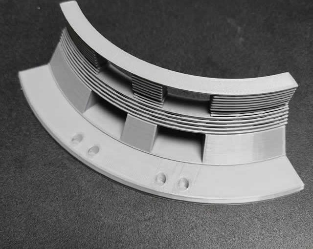 3Dプリント 閃光のハサウェイ CARGO PISA（カーゴ・ピサ）製作日誌（９日目）ブースター内部の造形（前編）