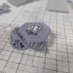 3Dプリント 閃光のハサウェイ CARGO PISA（カーゴ・ピサ）製作日誌（19日目）搭乗ハッチ部分の造形（中編）