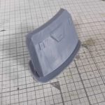 3Dプリント 閃光のハサウェイ CARGO PISA（カーゴ・ピサ）製作日誌（31日目）頭頂部パーツの造形（その３）
