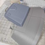 3Dプリント 閃光のハサウェイ CARGO PISA（カーゴ・ピサ）製作日誌（32日目）頭頂部パーツの造形（その４）