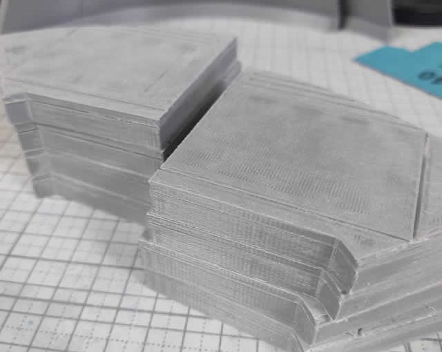 3Dプリント 閃光のハサウェイ CARGO PISA（カーゴ・ピサ）製作日誌（39日目）貨物室床面の再デザインと造形（その３）
