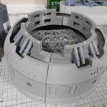 3Dプリント 閃光のハサウェイ CARGO PISA（カーゴ・ピサ）製作日誌（46日目）修正パーツの仮組み