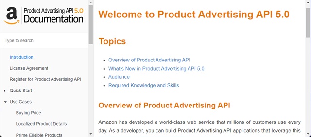 Amazon Product Advertising API でキーワード検索を使ってみる