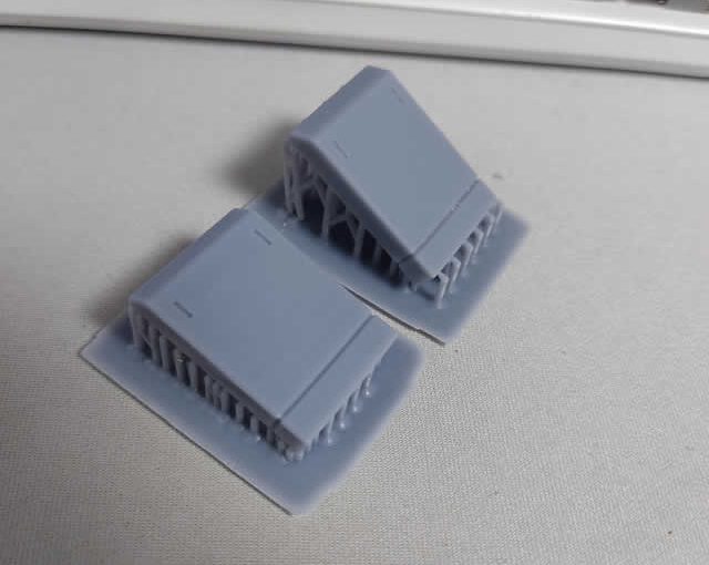 3Dプリント 閃光のハサウェイ CARGO PISA（カーゴ・ピサ）製作日誌（75日目）サイドスラスターパーツの再々造形