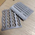 3Dプリント 閃光のハサウェイ CARGO PISA（カーゴ・ピサ）製作日誌（79日目）貨物室壁面のデザインと造形（その４）