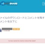 SubyShare ダウンロード時に「You have reached the maximum allowed files today!!!」が表示される原因