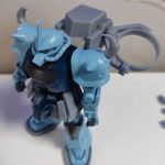 3Dプリント サンダーボルト グフ フライトユニット製作日誌（11日目）バックパックの造形（その３）