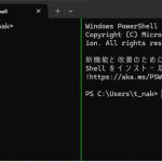 Windows Terminalで分割したタブを元に戻す方法