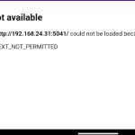 .NET MAUI で”ERR_CLEARTEXT_NOT_PERMITTED”が表示される場合の対処法