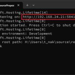 C# ASP.NET Web 実行時のポートを変更する方法