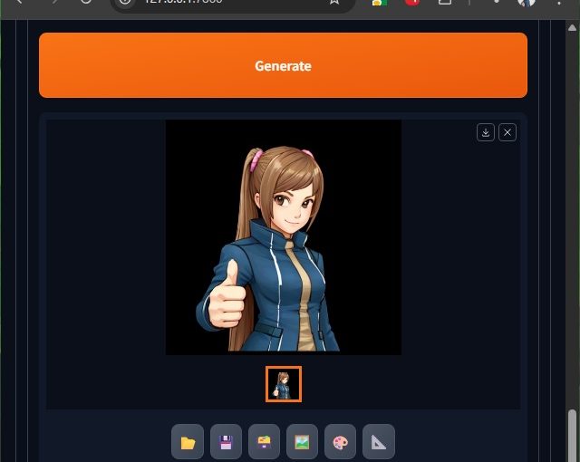 StableDiffusionで別画像と同じポーズの画像を生成する手順