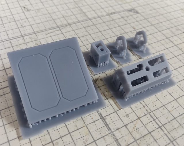 3Dプリント ホワイトベース 操縦ユニット 製作日誌（5日目）試作造形開始