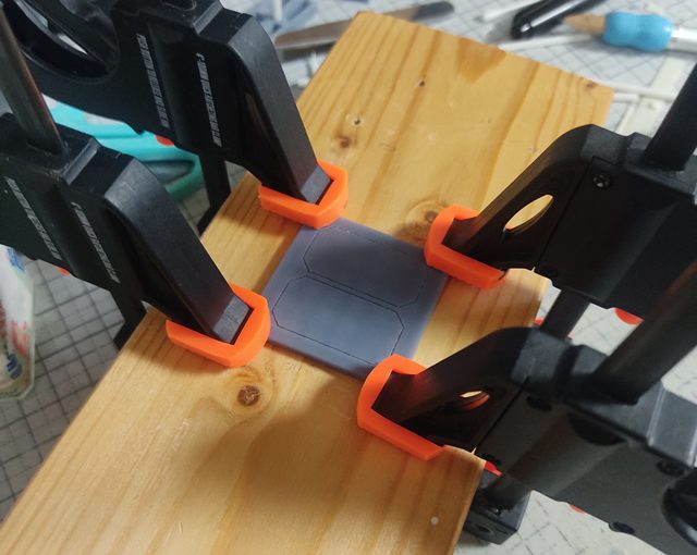 3Dプリント ホワイトベース 操縦ユニット 製作日誌（14日目）お立ち台パーツの修正