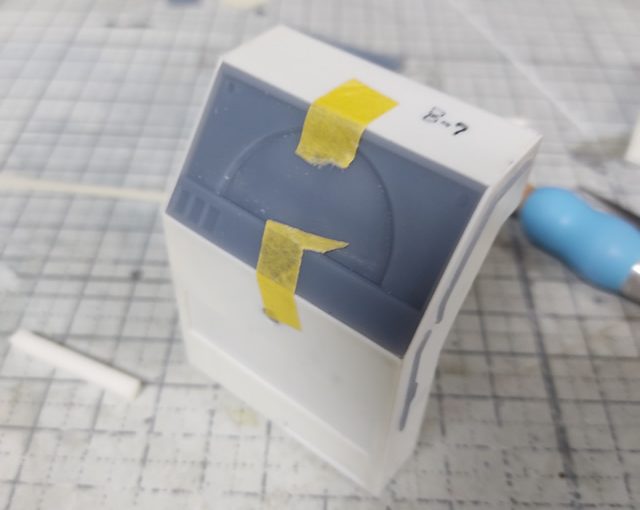 3Dプリント ホワイトベース 操縦ユニット 製作日誌（16日目）計器パネルの造形