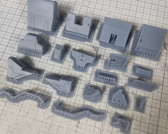 3Dプリント ホワイトベース ブリッジ製作日誌（8日目）艦長シートの試作造形